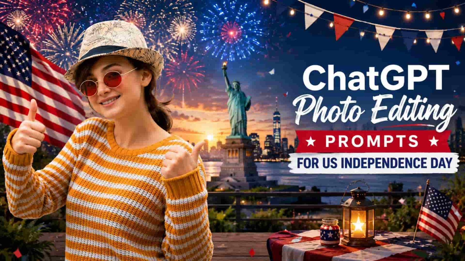 ChatGPT Photo Editing Prompts for US Independence Day