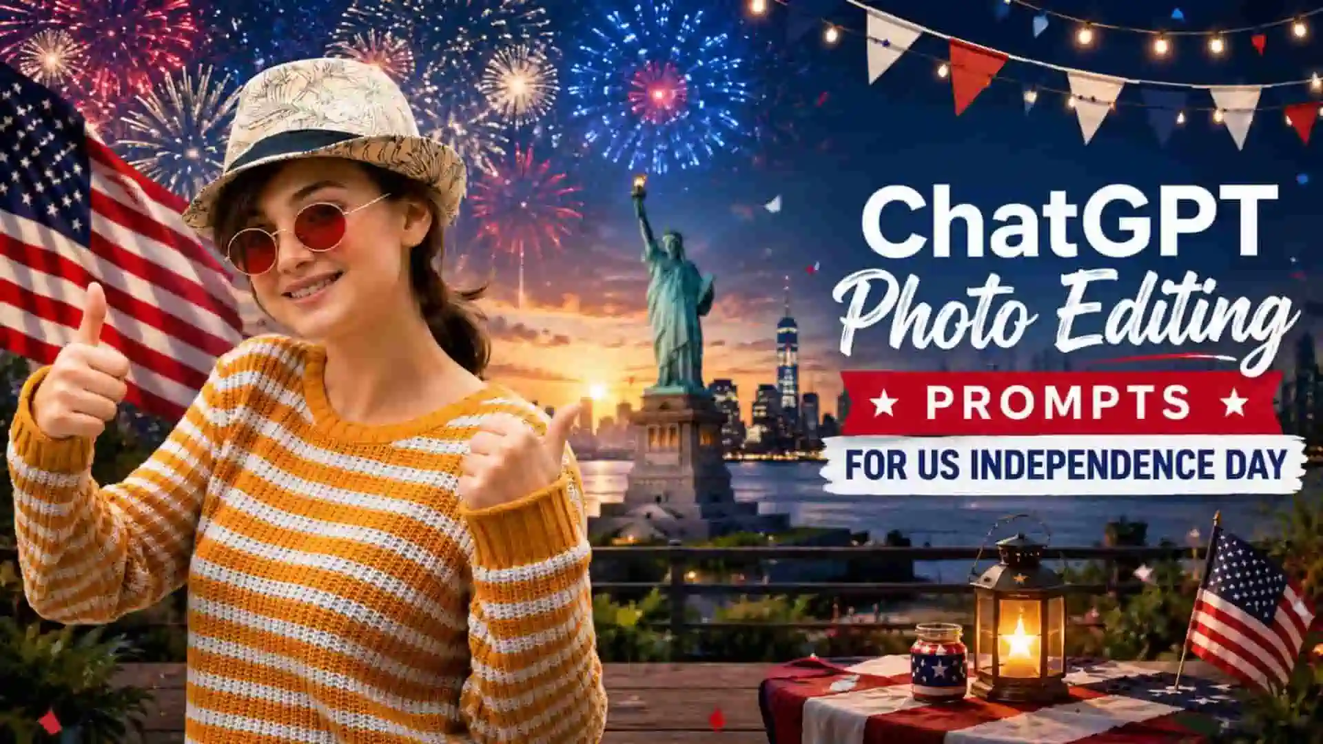 ChatGPT Photo Editing Prompts for US Independence Day